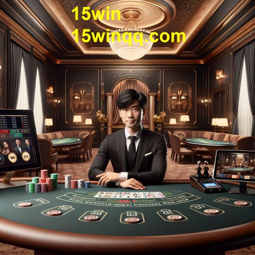Vivencie a Emoção do Cassino Ao Vivo no 15win